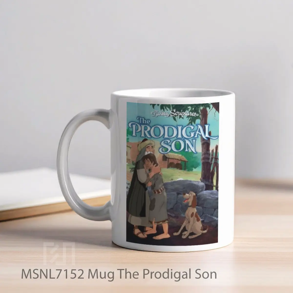 Mug The Prodigal Son Gelas Keramik Tema Film MSNL7152 - Tampak Kiri