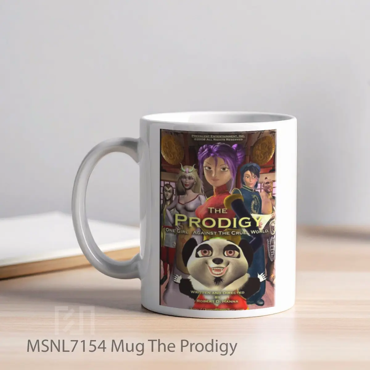 Mug The Prodigy Gelas Keramik Tema Film MSNL7154 - Tampak Kiri