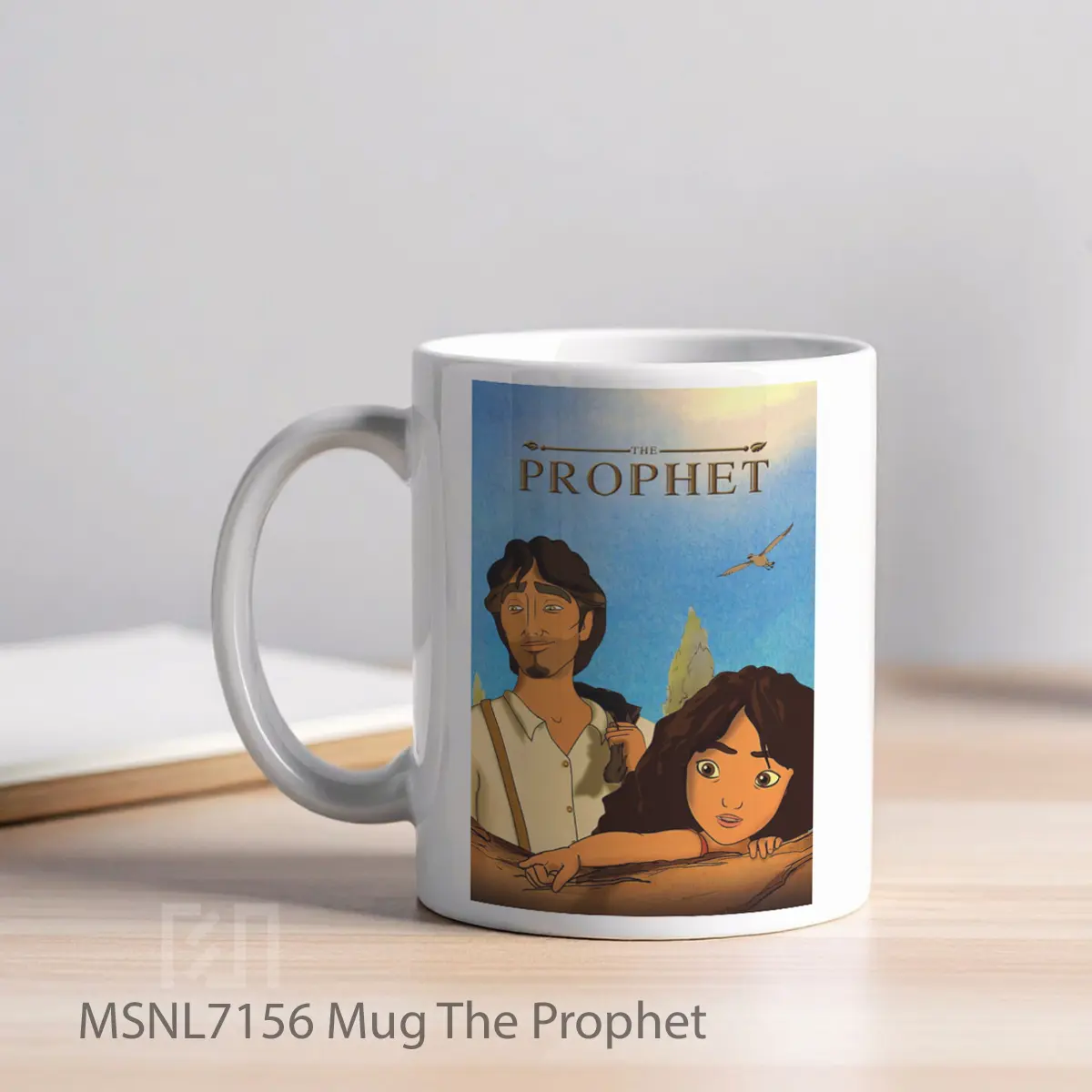 Mug The Prophet Gelas Keramik Tema Film MSNL7156 - Tampak Kiri