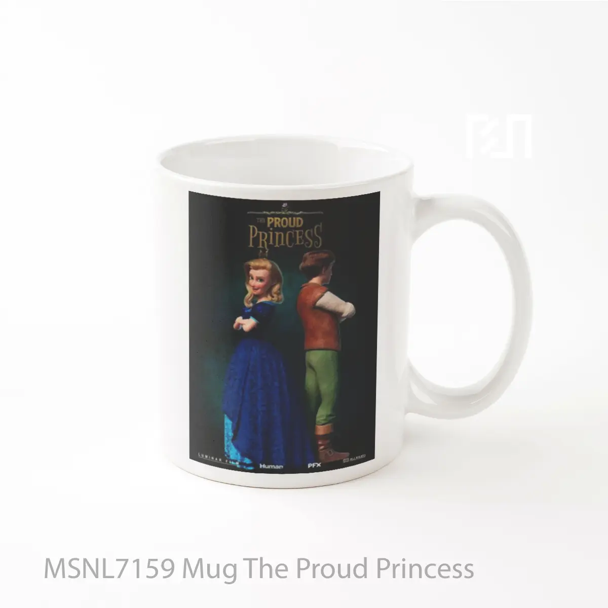 Mug The Proud Princess Gelas Keramik Tema Film MSNL7159