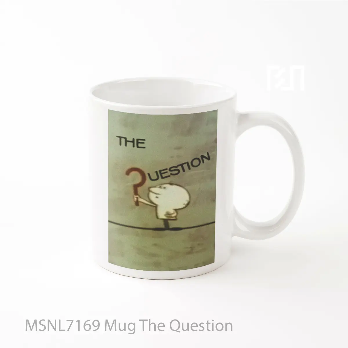 Mug The Question Gelas Keramik Tema Film MSNL7169