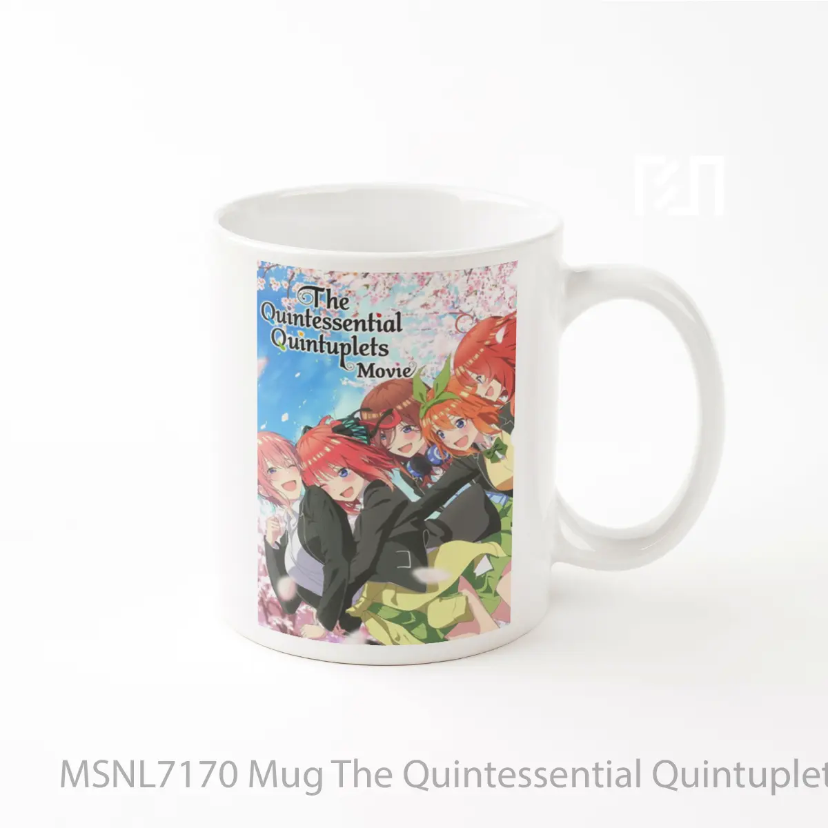 Mug The Quintessential Quintuplets Movie Gelas Keramik Tema Film MSNL7170