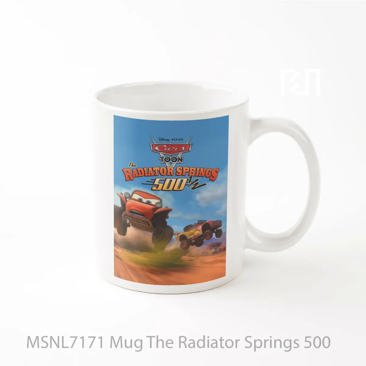 Mug The Radiator Springs 500 Gelas Keramik Tema Film MSNL7171