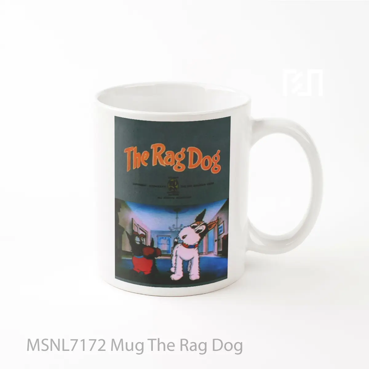 Mug The Rag Dog Gelas Keramik Tema Film MSNL7172