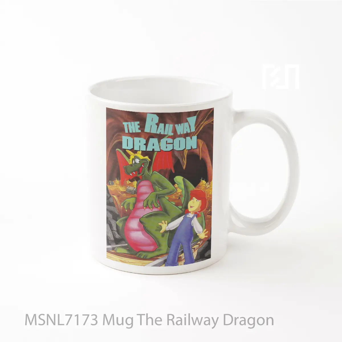 Mug The Railway Dragon Gelas Keramik Tema Film MSNL7173