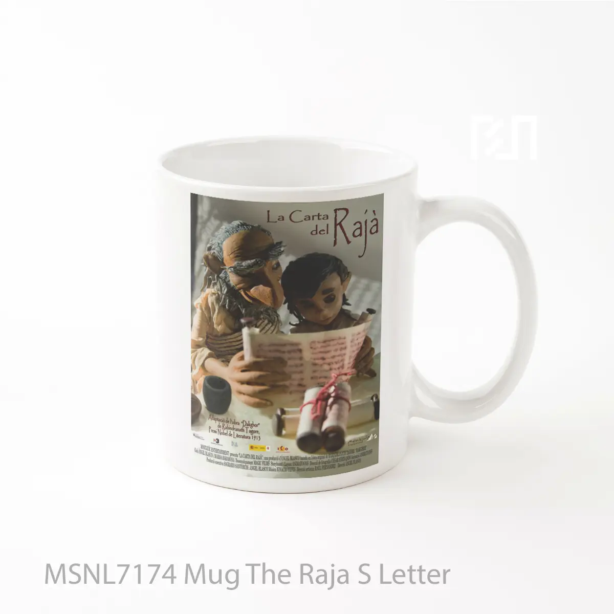 Mug The Raja S Letter Gelas Keramik Tema Film MSNL7174