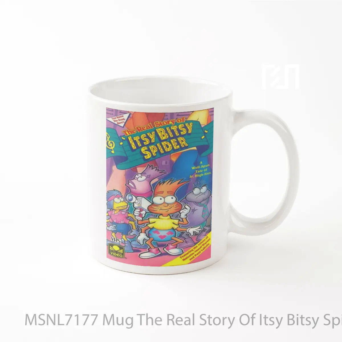 Mug The Real Story Of Itsy Bitsy Spider Gelas Keramik Tema Film MSNL7177