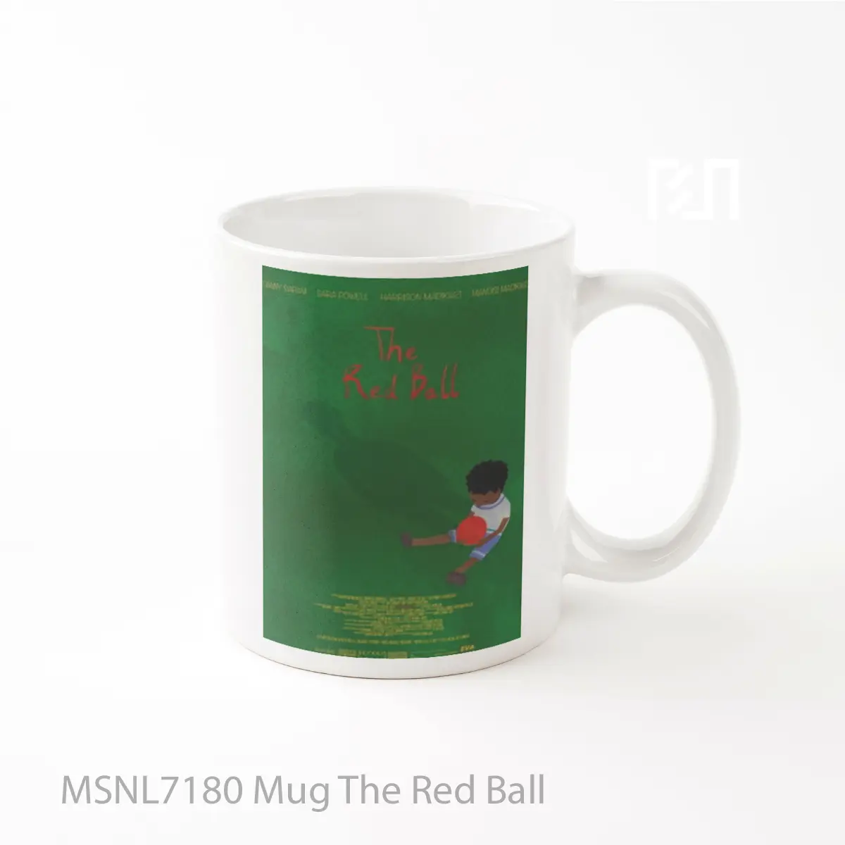 Mug The Red Ball Gelas Keramik Tema Film MSNL7180