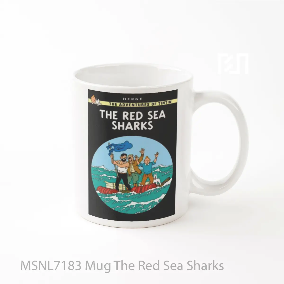 Mug The Red Sea Sharks Gelas Keramik Tema Film MSNL7183