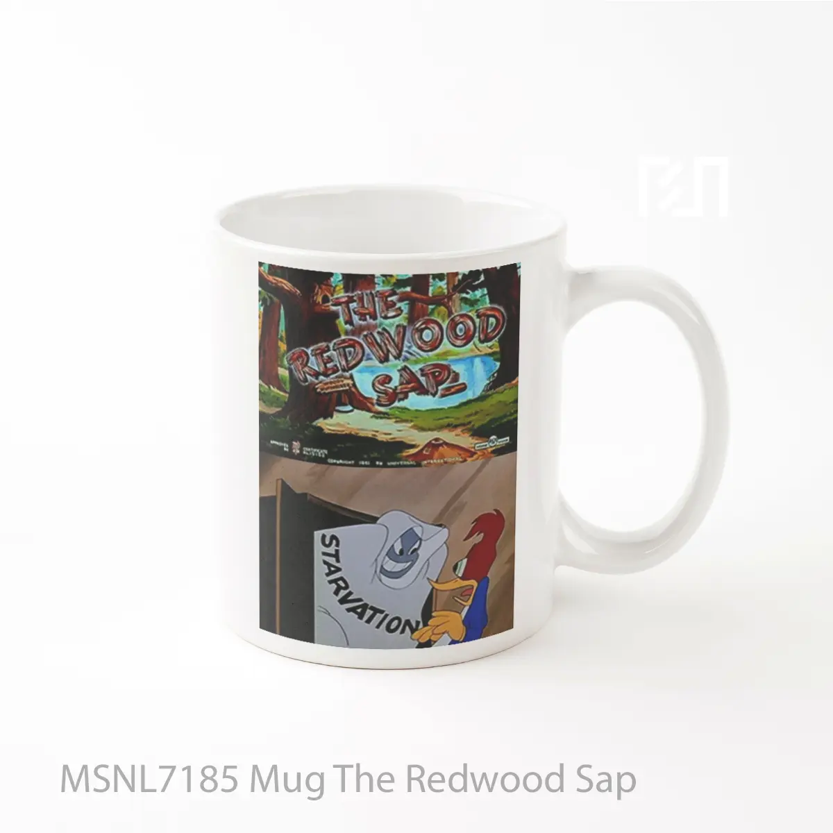 Mug The Redwood Sap Gelas Keramik Tema Film MSNL7185