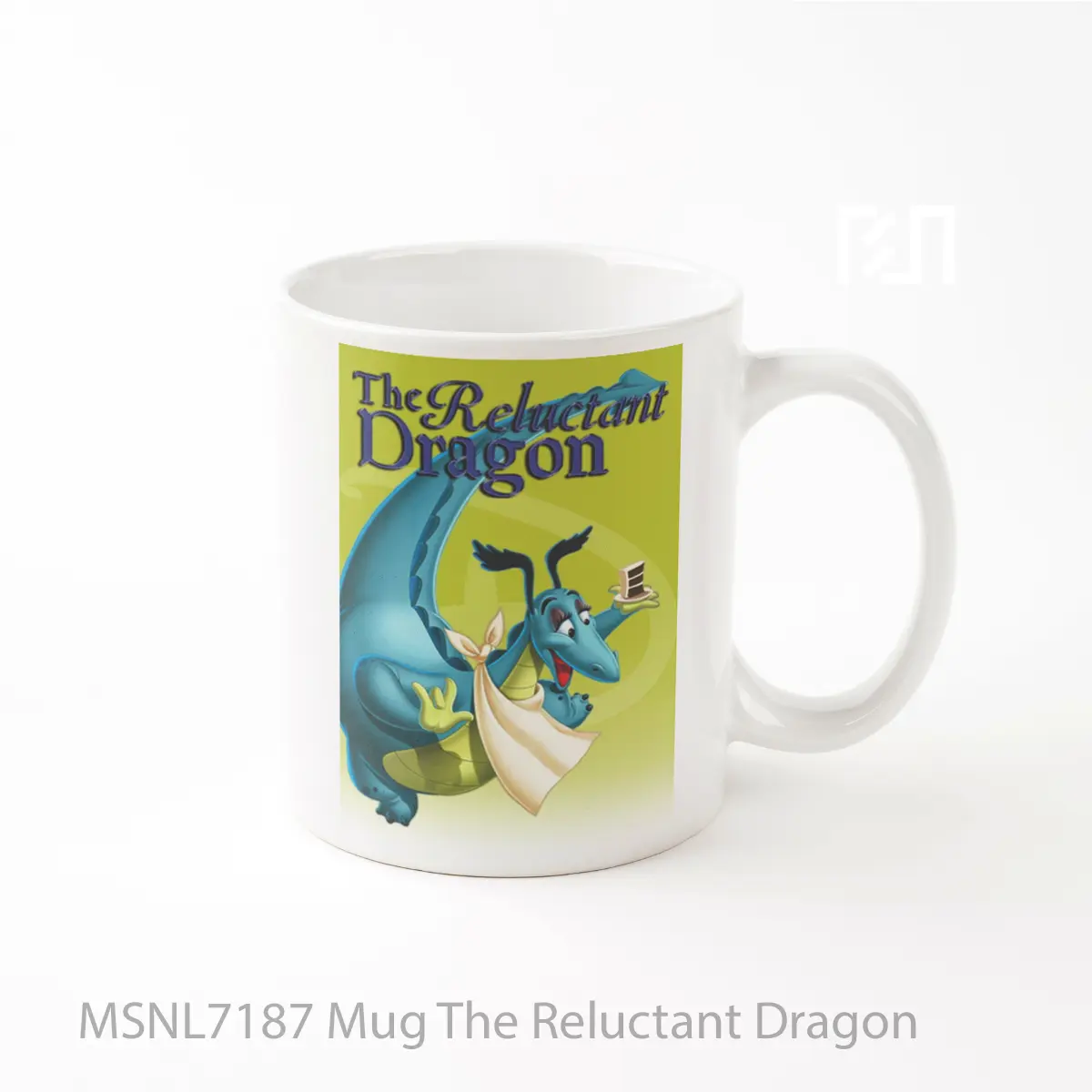 Mug The Reluctant Dragon Gelas Keramik Tema Film MSNL7187