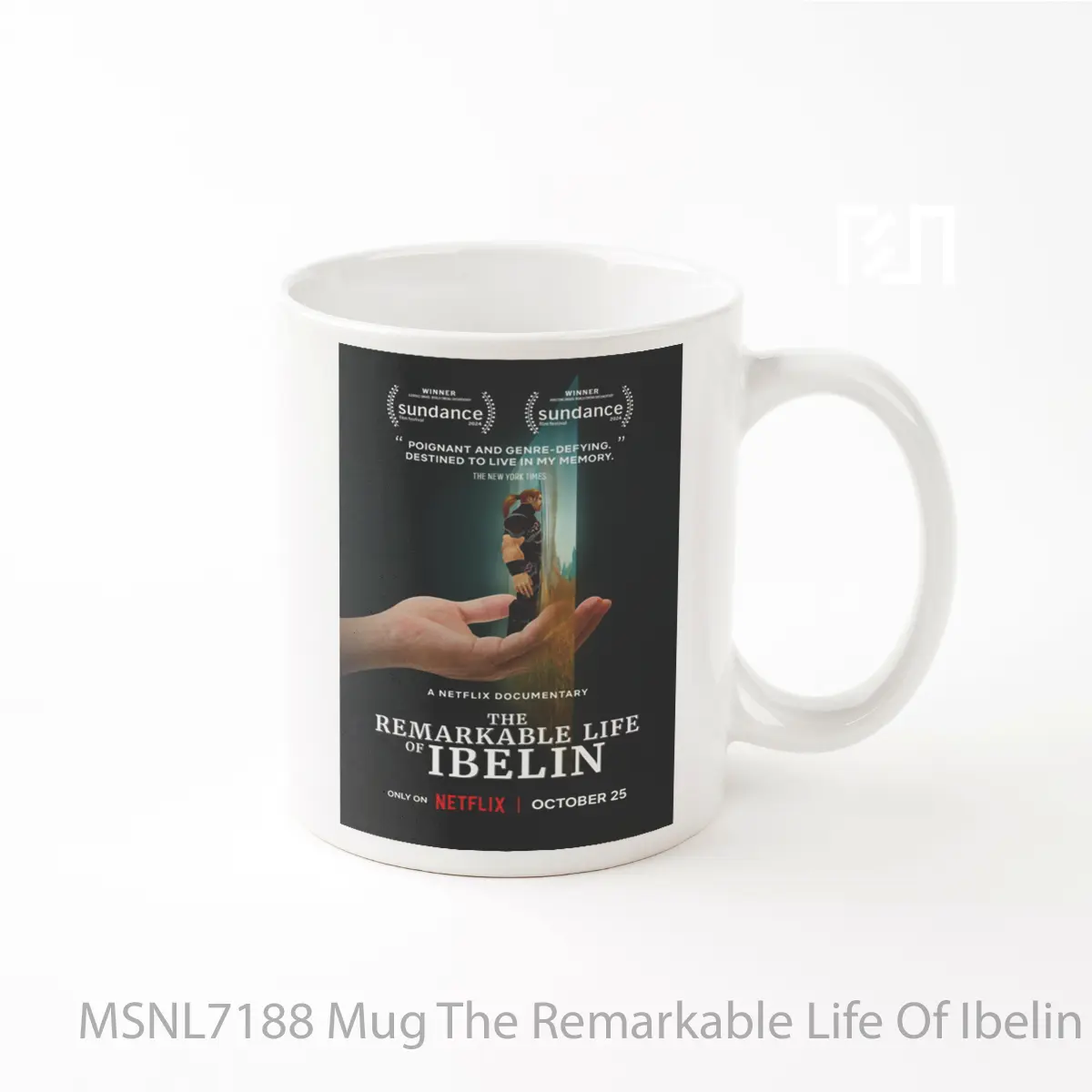 Mug The Remarkable Life Of Ibelin Gelas Keramik Tema Film MSNL7188