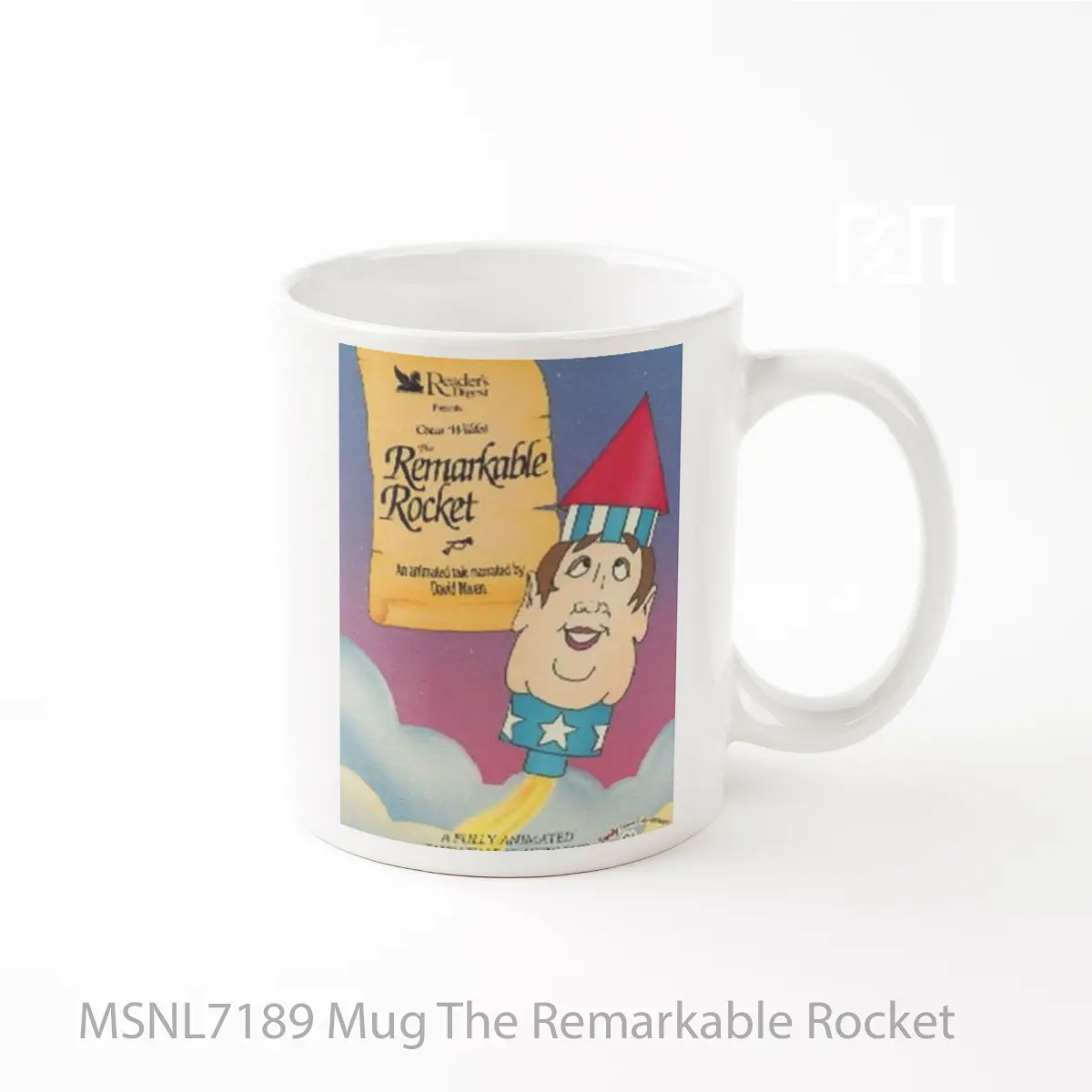 Mug The Remarkable Rocket Gelas Keramik Tema Film MSNL7189