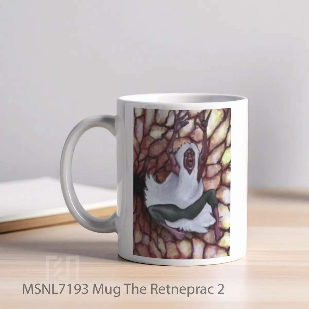 Mug The Retneprac 2 Gelas Keramik Tema Film MSNL7193 - Tampak Kiri