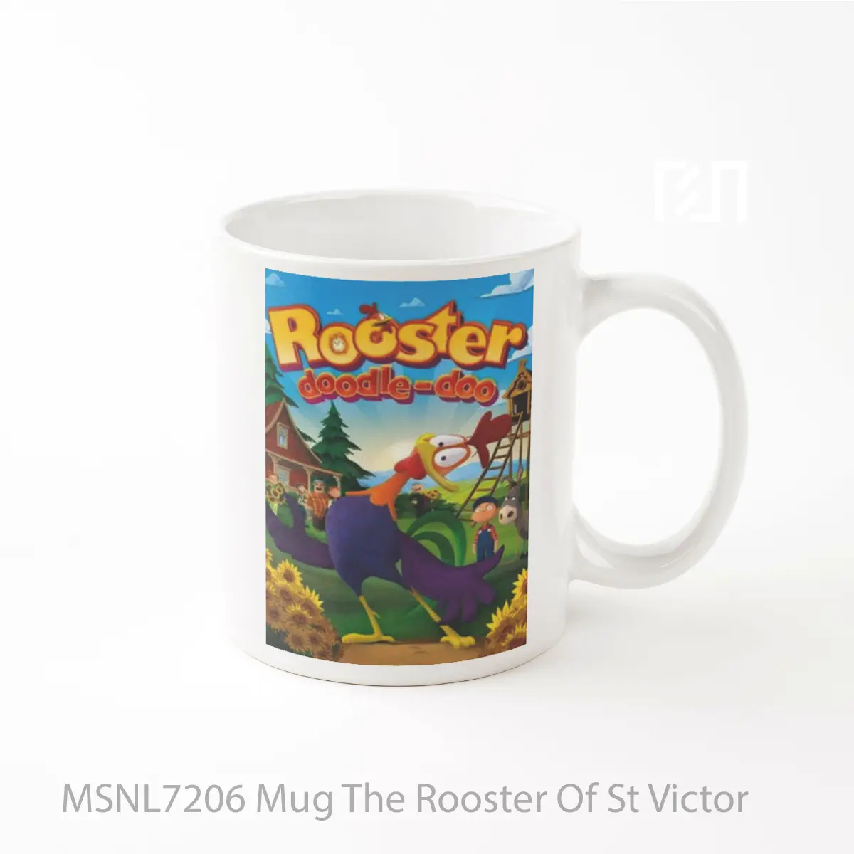 Mug The Rooster Of St Victor Gelas Keramik Tema Film MSNL7206