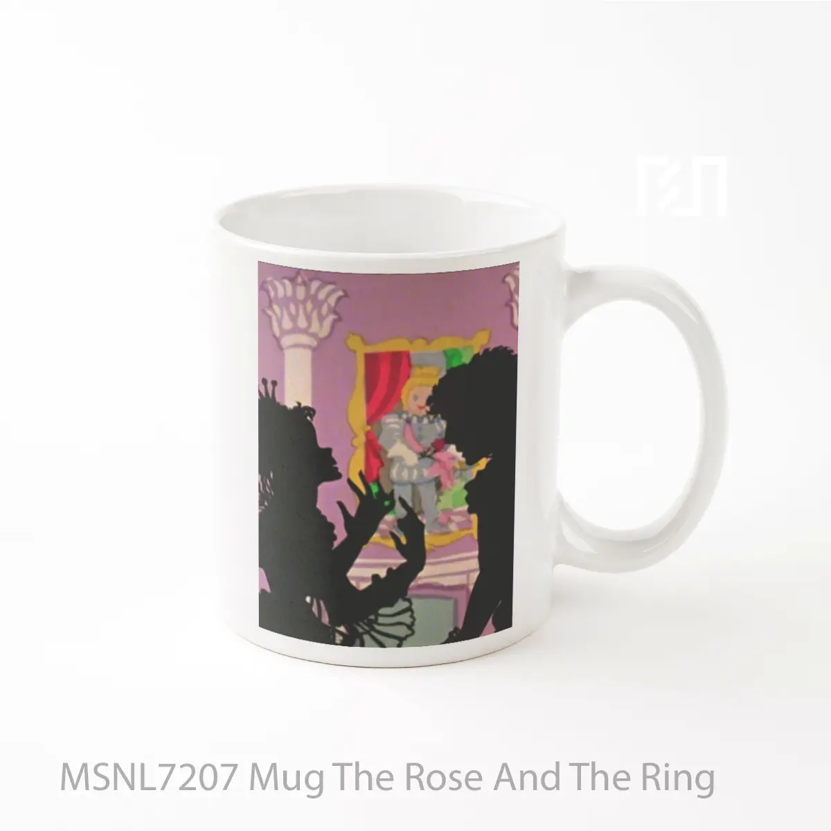 Mug The Rose And The Ring Gelas Keramik Tema Film MSNL7207