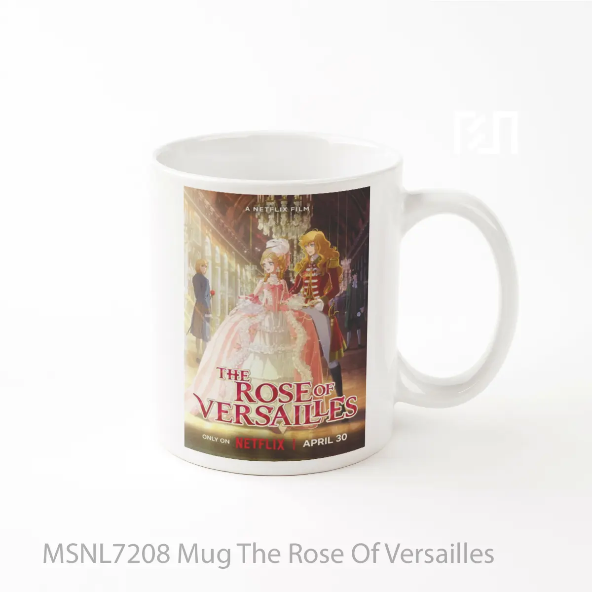 Mug The Rose Of Versailles Gelas Keramik Tema Film MSNL7208
