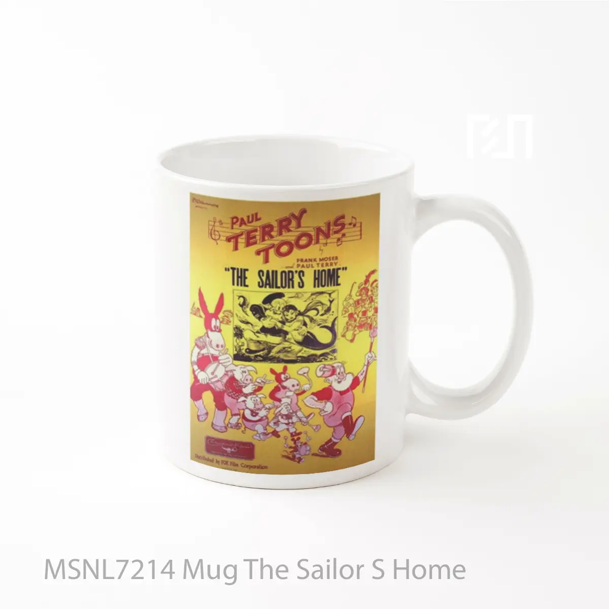 Mug The Sailor S Home Gelas Keramik Tema Film MSNL7214