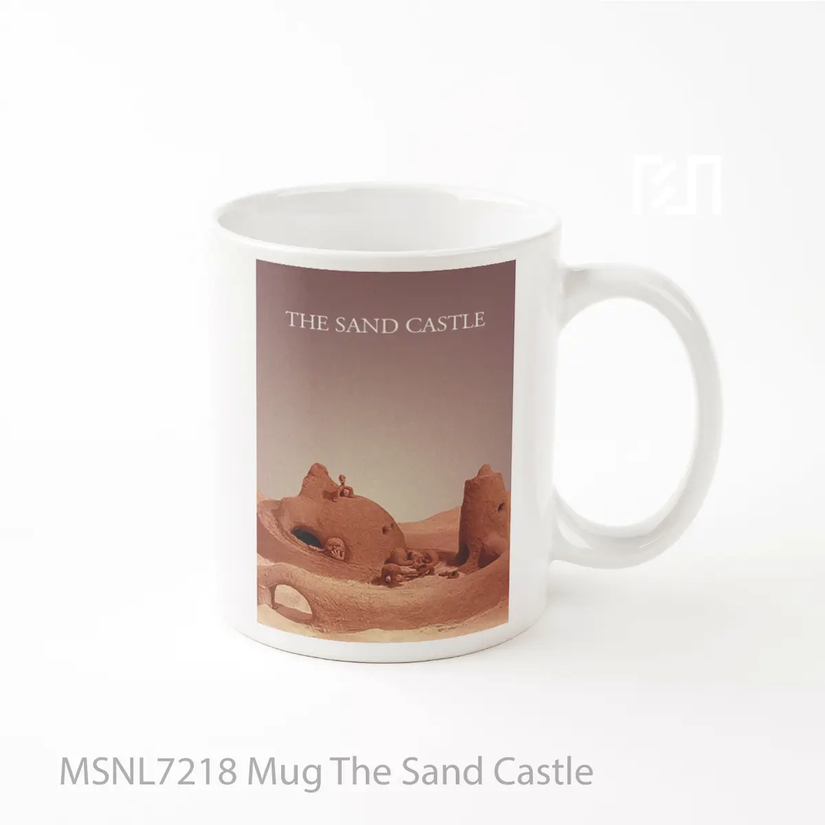 Mug The Sand Castle Gelas Keramik Tema Film MSNL7218