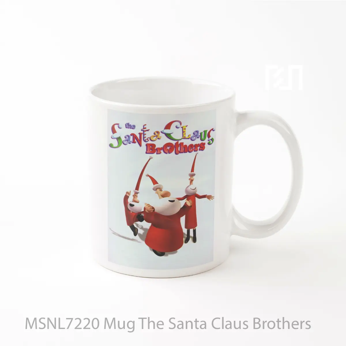 Mug The Santa Claus Brothers Gelas Keramik Tema Film MSNL7220