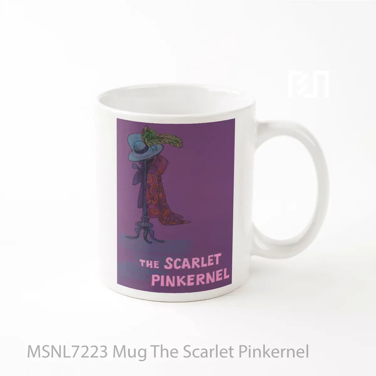 Mug The Scarlet Pinkernel Gelas Keramik Tema Film MSNL7223