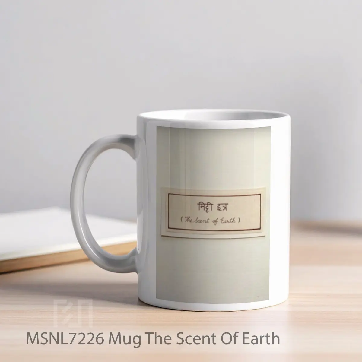 Mug The Scent Of Earth Gelas Keramik Tema Film MSNL7226 - Tampak Kiri
