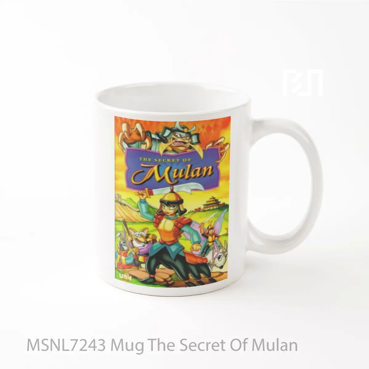 Mug The Secret Of Mulan Gelas Keramik Tema Film MSNL7243