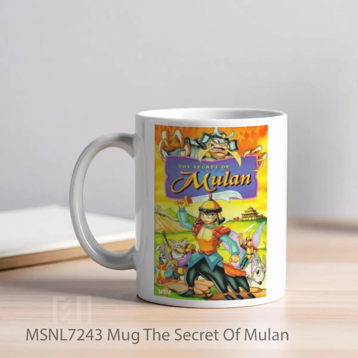 Mug The Secret Of Mulan Gelas Keramik Tema Film MSNL7243 - Tampak Kiri