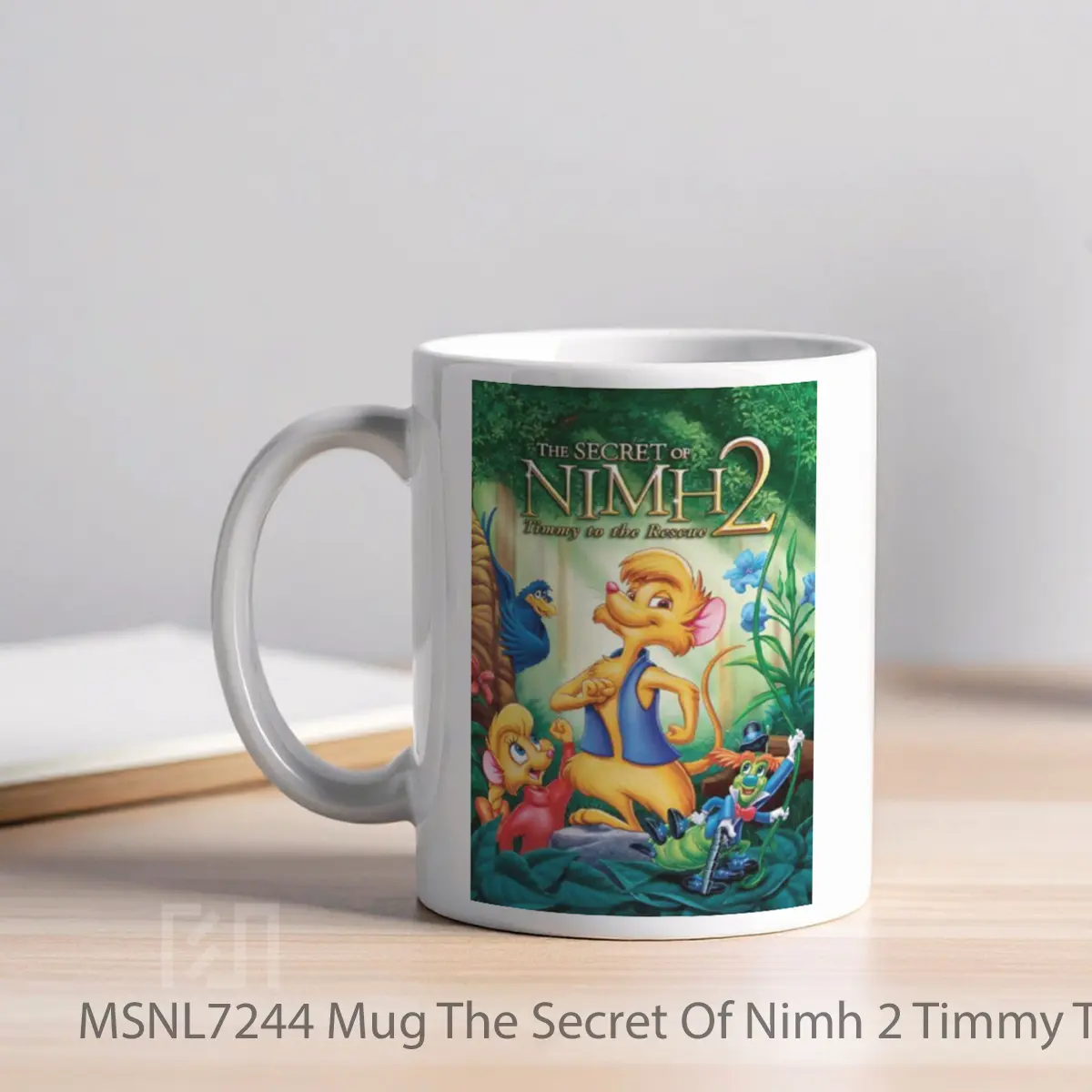 Mug The Secret Of Nimh 2 Timmy To The Rescue Gelas Keramik Tema Film MSNL7244 - Tampak Kiri