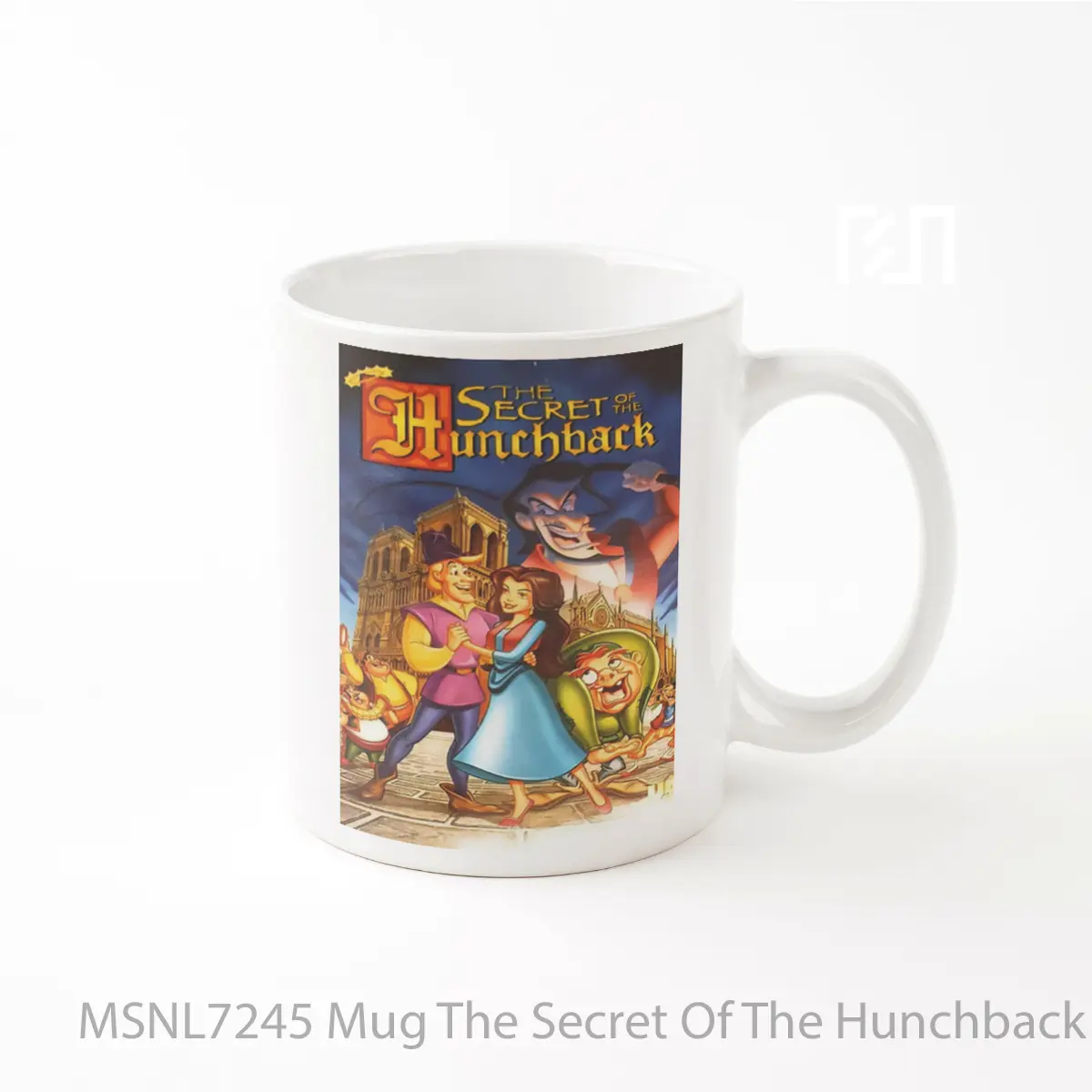 Mug The Secret Of The Hunchback Gelas Keramik Tema Film MSNL7245