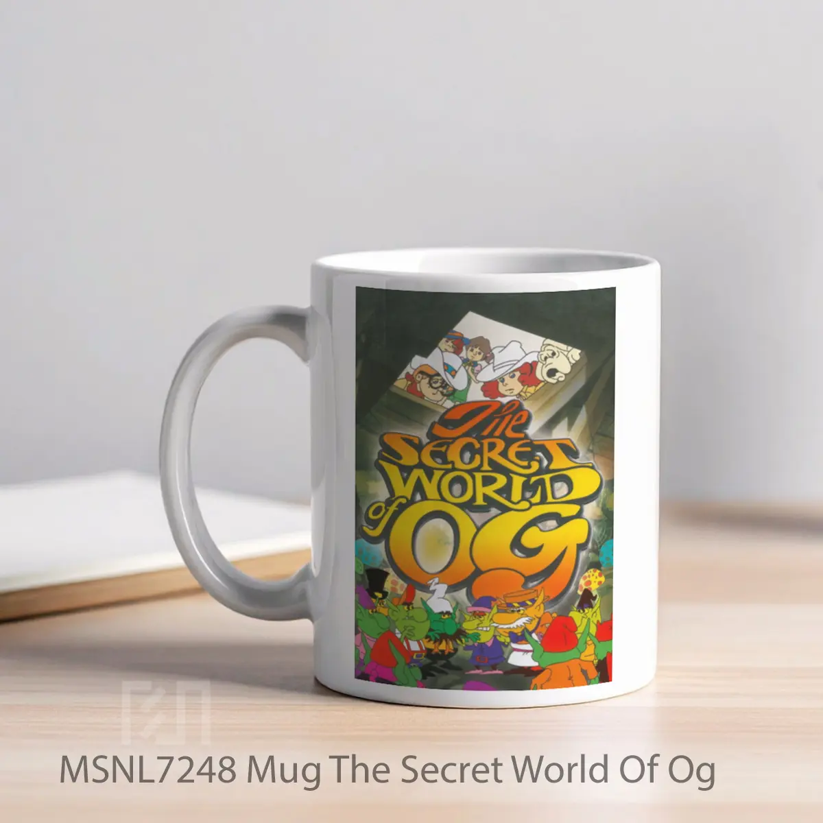 Mug The Secret World Of Og Gelas Keramik Tema Film MSNL7248 - Tampak Kiri