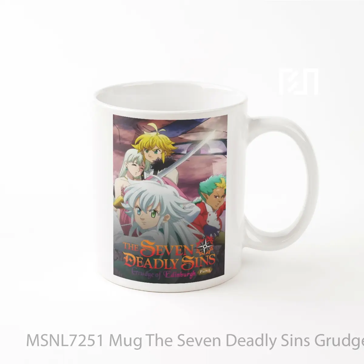 Mug The Seven Deadly Sins Grudge Of Edinburgh Part 1 Gelas Keramik Tema Film MSNL7251