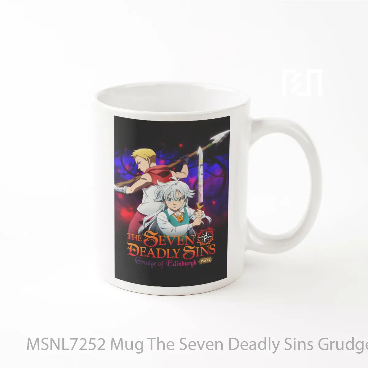 Mug The Seven Deadly Sins Grudge Of Edinburgh Part 2 Gelas Keramik Tema Film MSNL7252