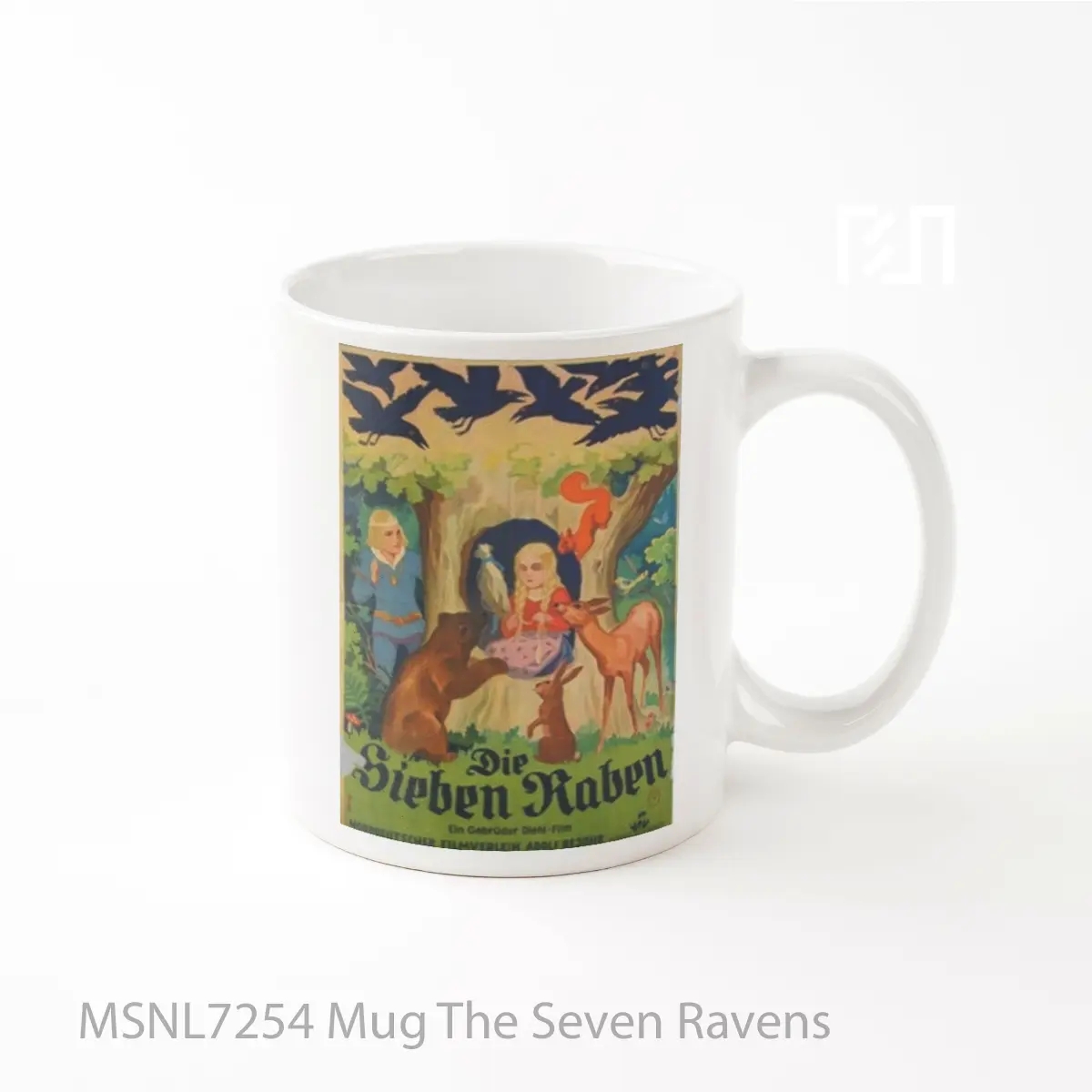 Mug The Seven Ravens Gelas Keramik Tema Film MSNL7254