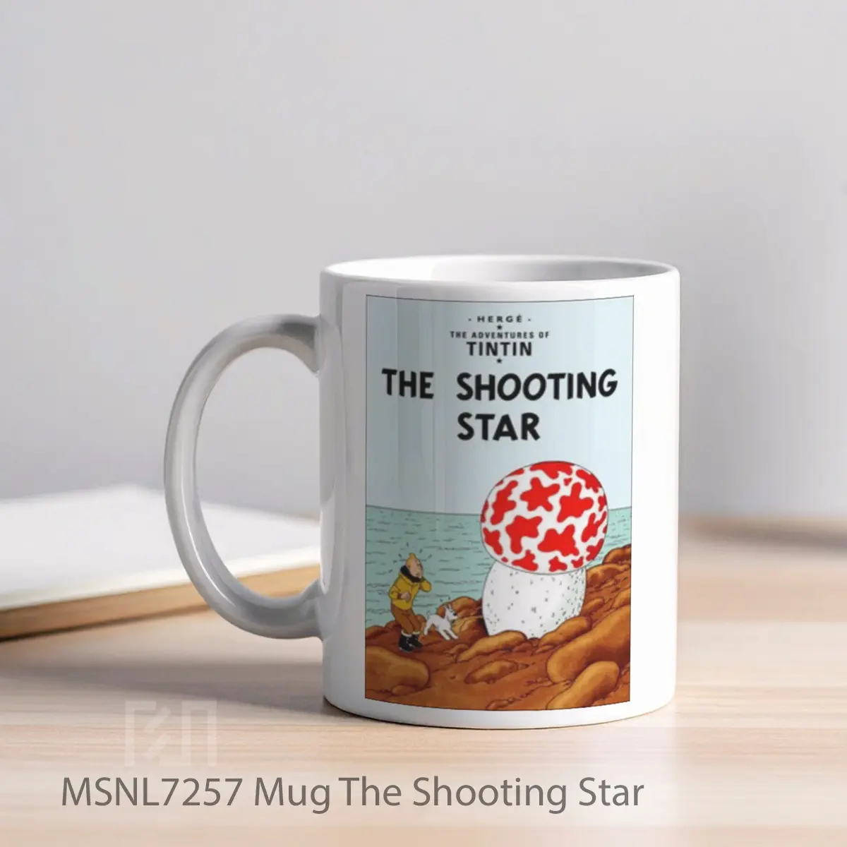 Mug The Shooting Star Gelas Keramik Tema Film MSNL7257 - Tampak Kiri
