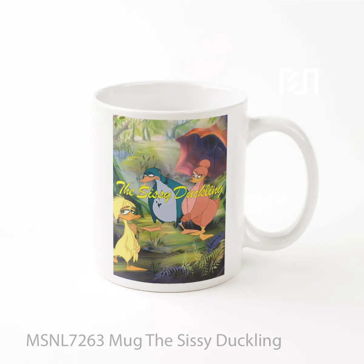 Mug The Sissy Duckling Gelas Keramik Tema Film MSNL7263