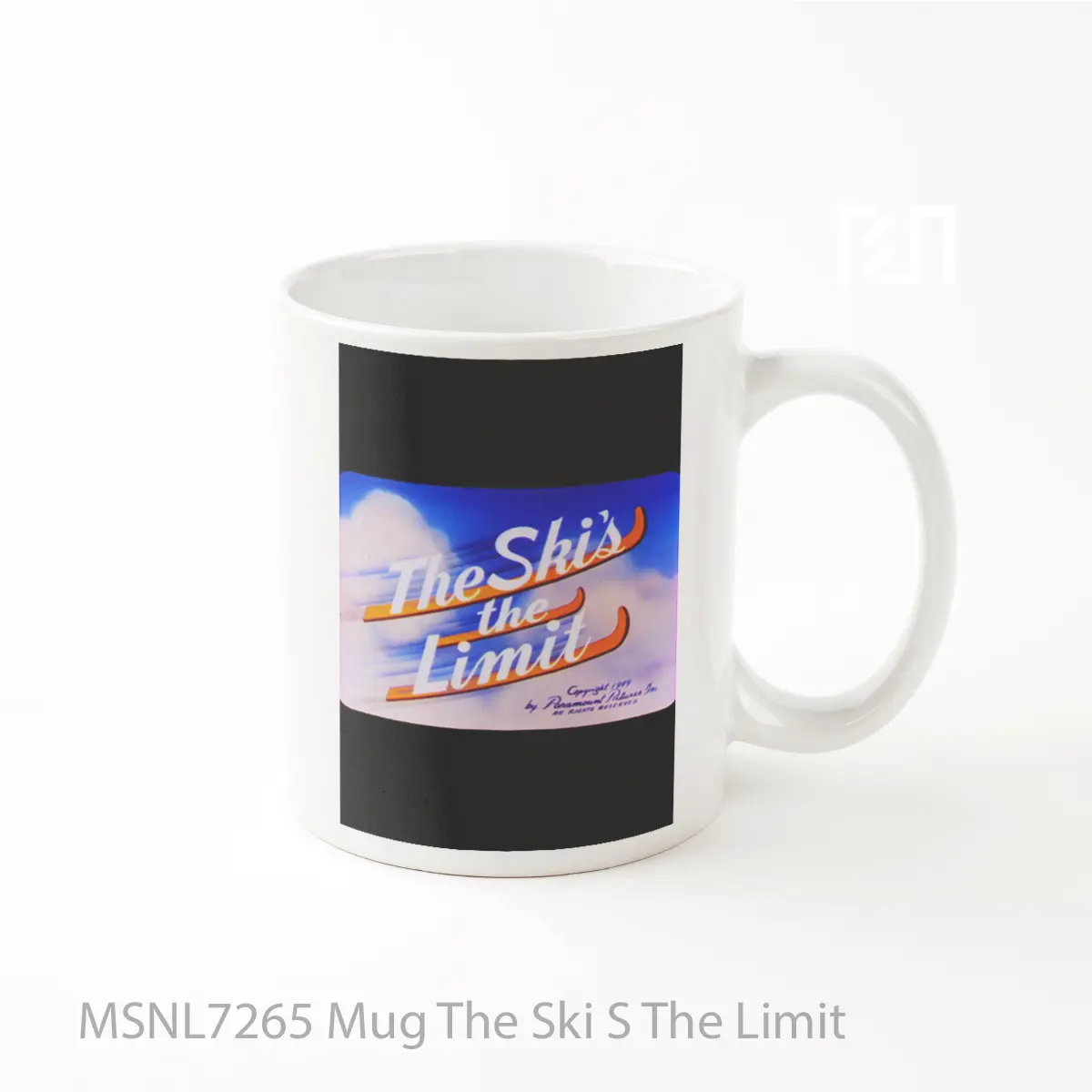 Mug The Ski S The Limit Gelas Keramik Tema Film MSNL7265