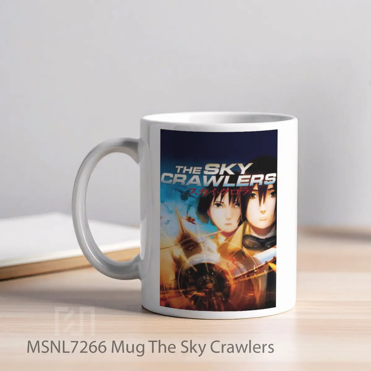 Mug The Sky Crawlers Gelas Keramik Tema Film MSNL7266 - Tampak Kiri