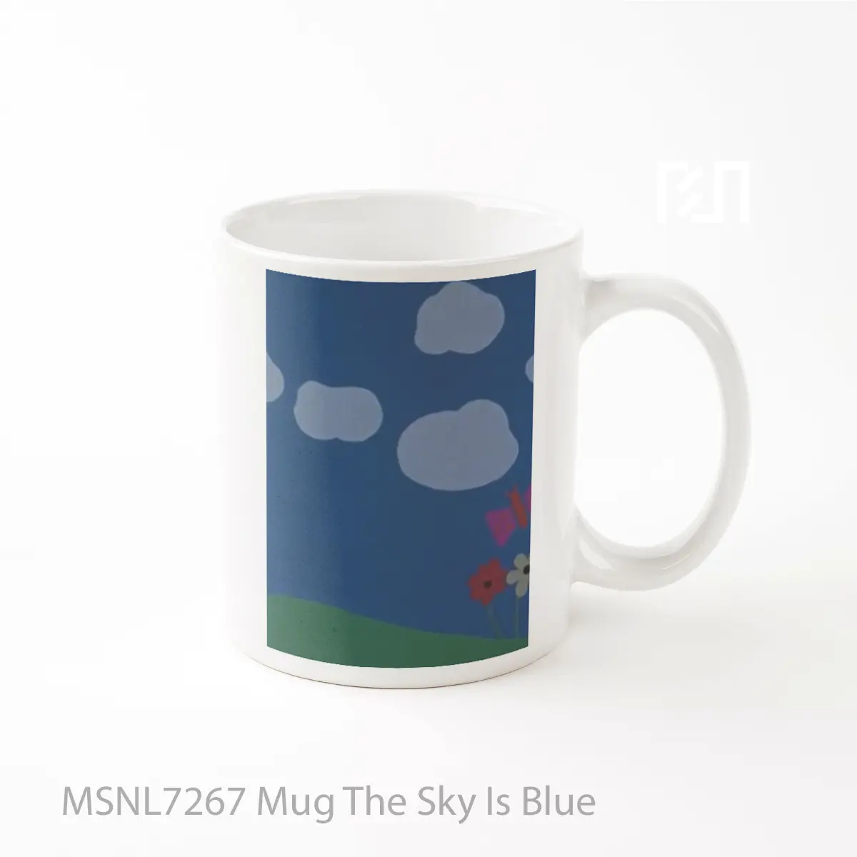 Mug The Sky Is Blue Gelas Keramik Tema Film MSNL7267