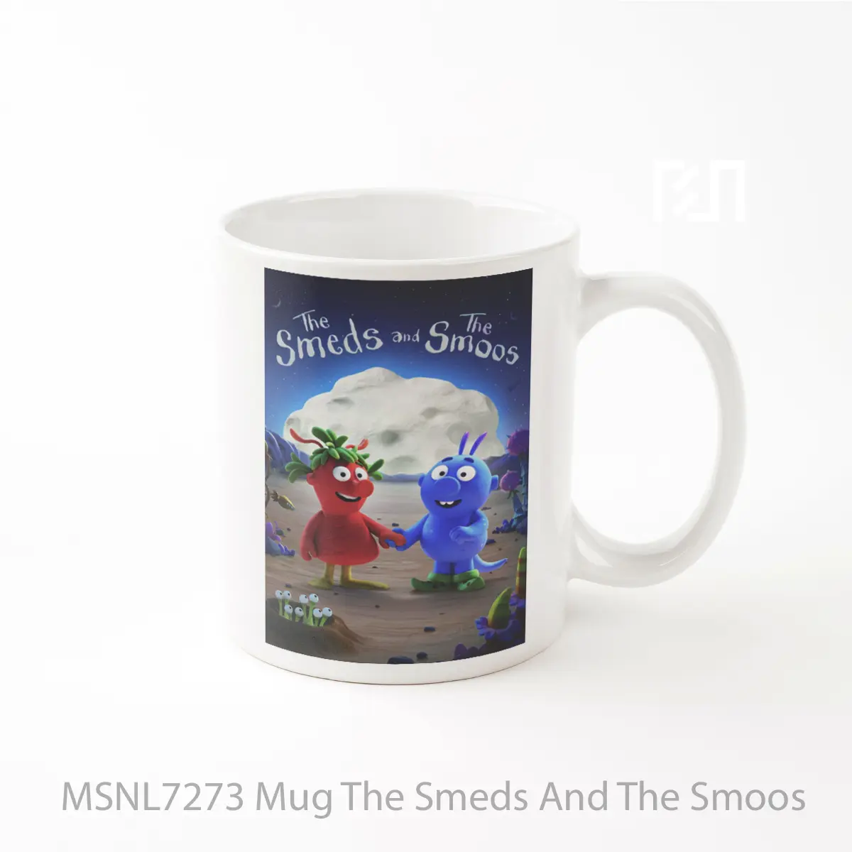 Mug The Smeds And The Smoos Gelas Keramik Tema Film MSNL7273
