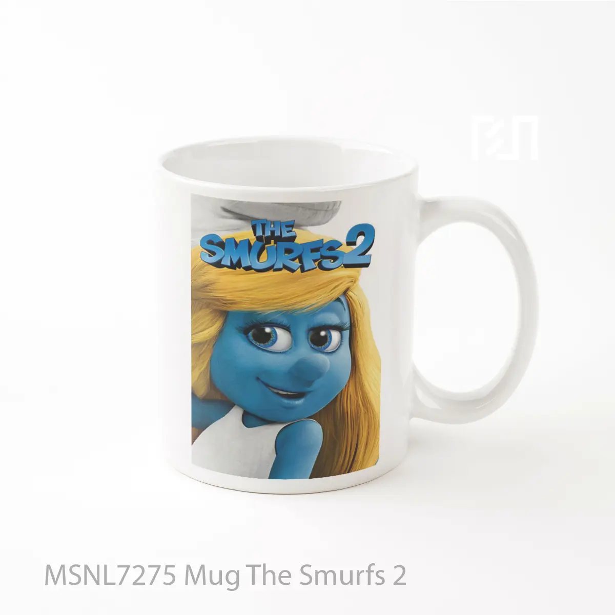 Mug The Smurfs 2 Gelas Keramik Tema Film MSNL7275