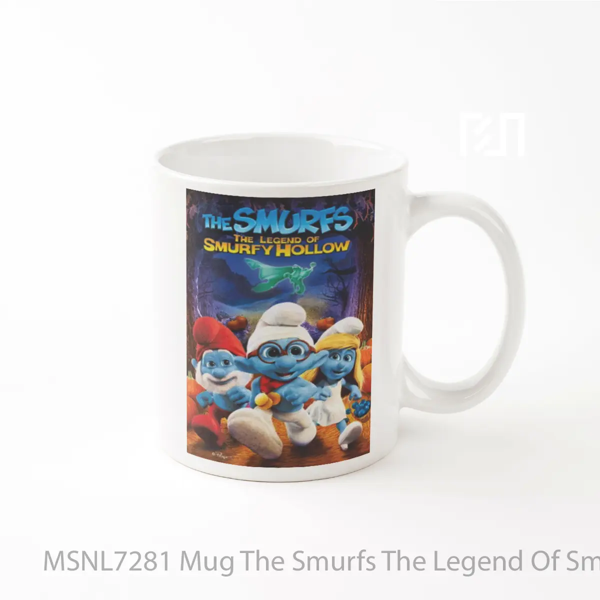 Mug The Smurfs The Legend Of Smurfy Hollow Gelas Keramik Tema Film MSNL7281