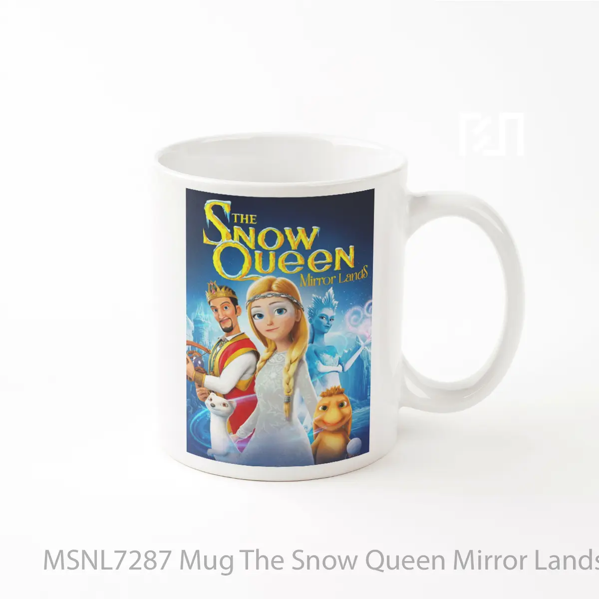 Mug The Snow Queen Mirror Lands Gelas Keramik Tema Film MSNL7287