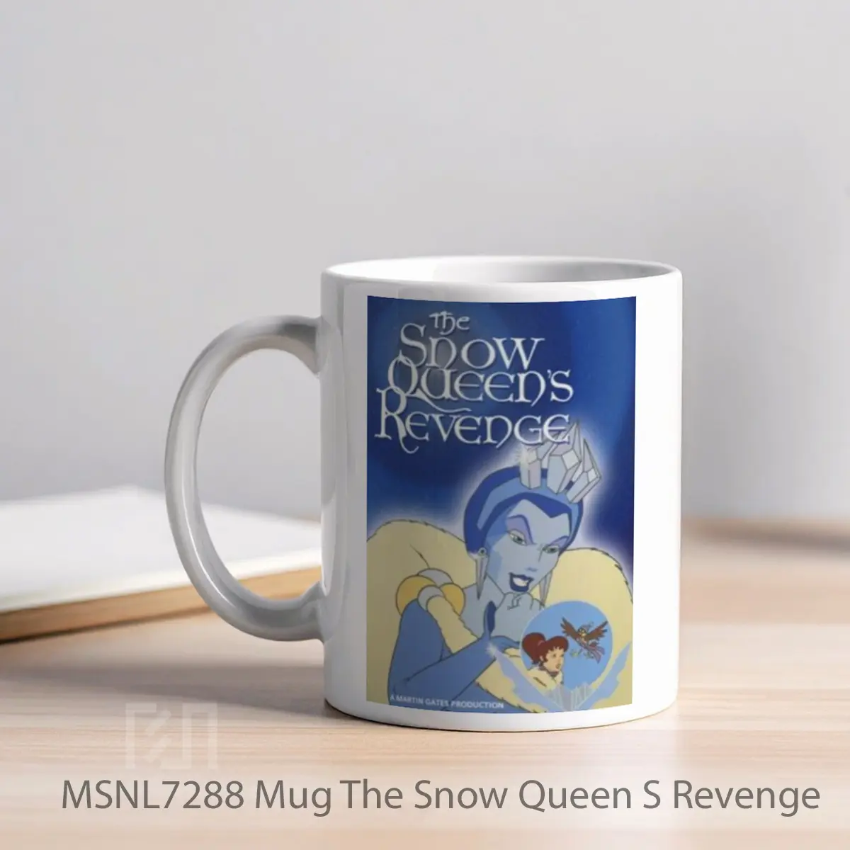 Mug The Snow Queen S Revenge Gelas Keramik Tema Film MSNL7288 - Tampak Kiri