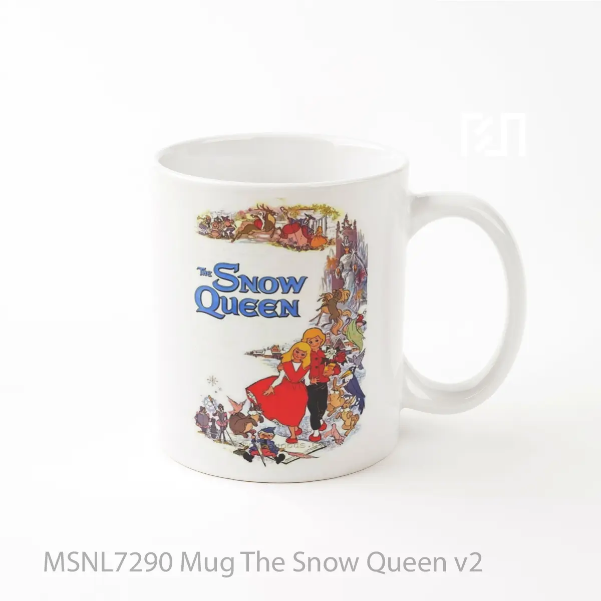 Mug The Snow Queen V2 Gelas Keramik Tema Film MSNL7290