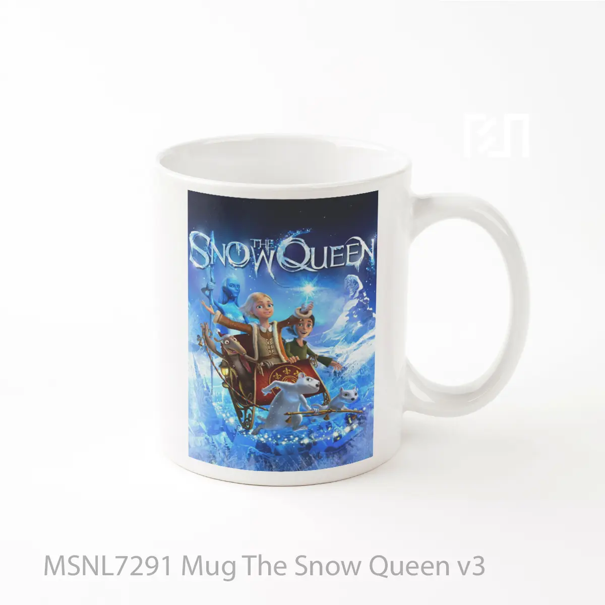 Mug The Snow Queen V3 Gelas Keramik Tema Film MSNL7291