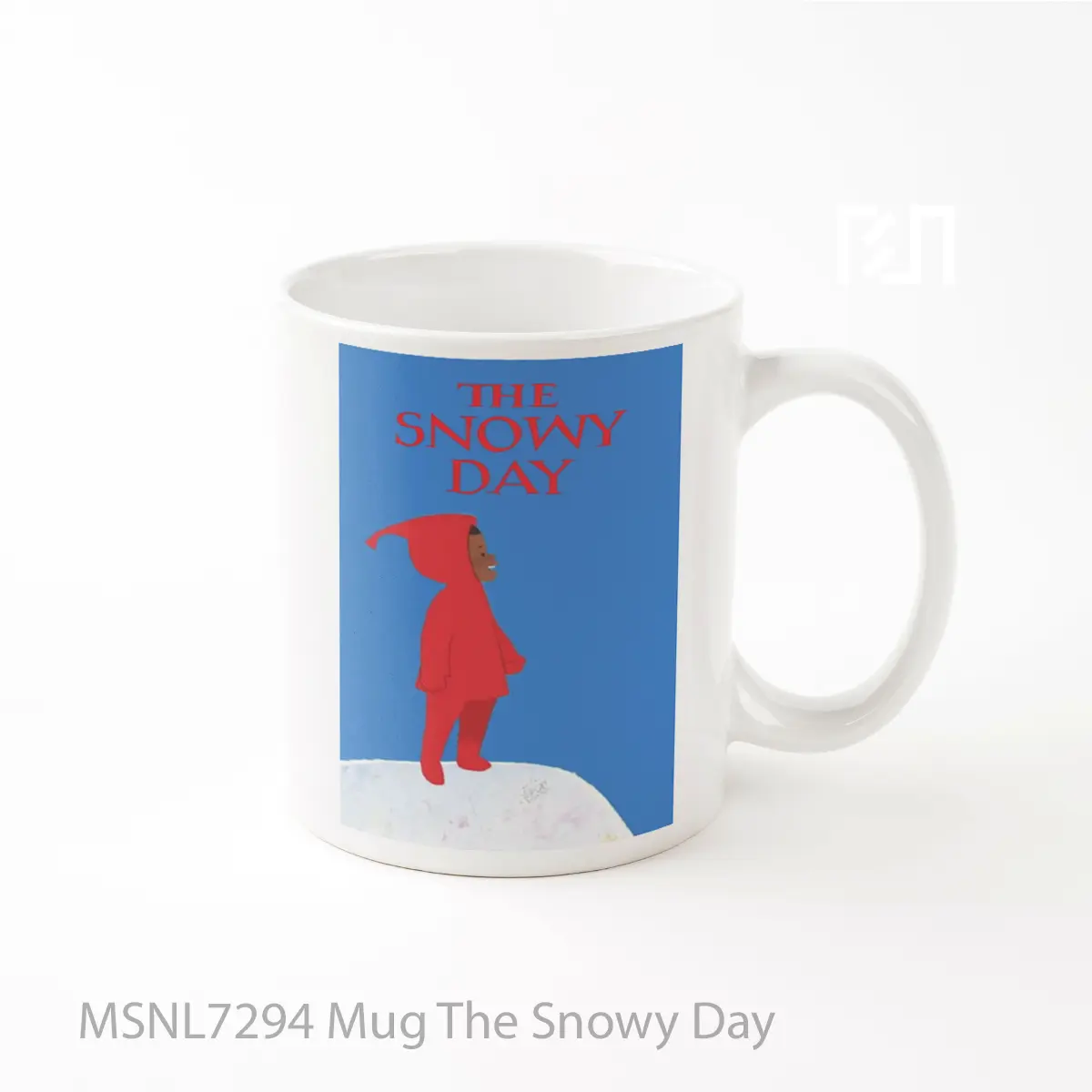 Mug The Snowy Day Gelas Keramik Tema Film MSNL7294