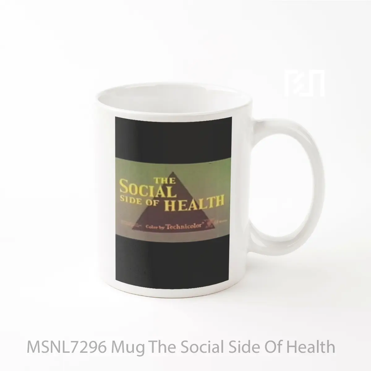 Mug The Social Side Of Health Gelas Keramik Tema Film MSNL7296