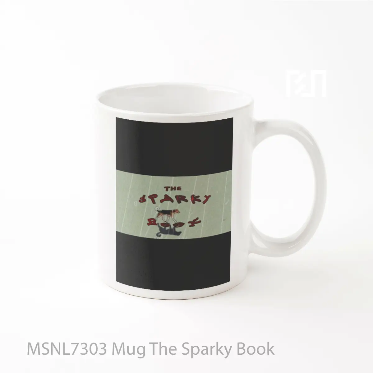 Mug The Sparky Book Gelas Keramik Tema Film MSNL7303