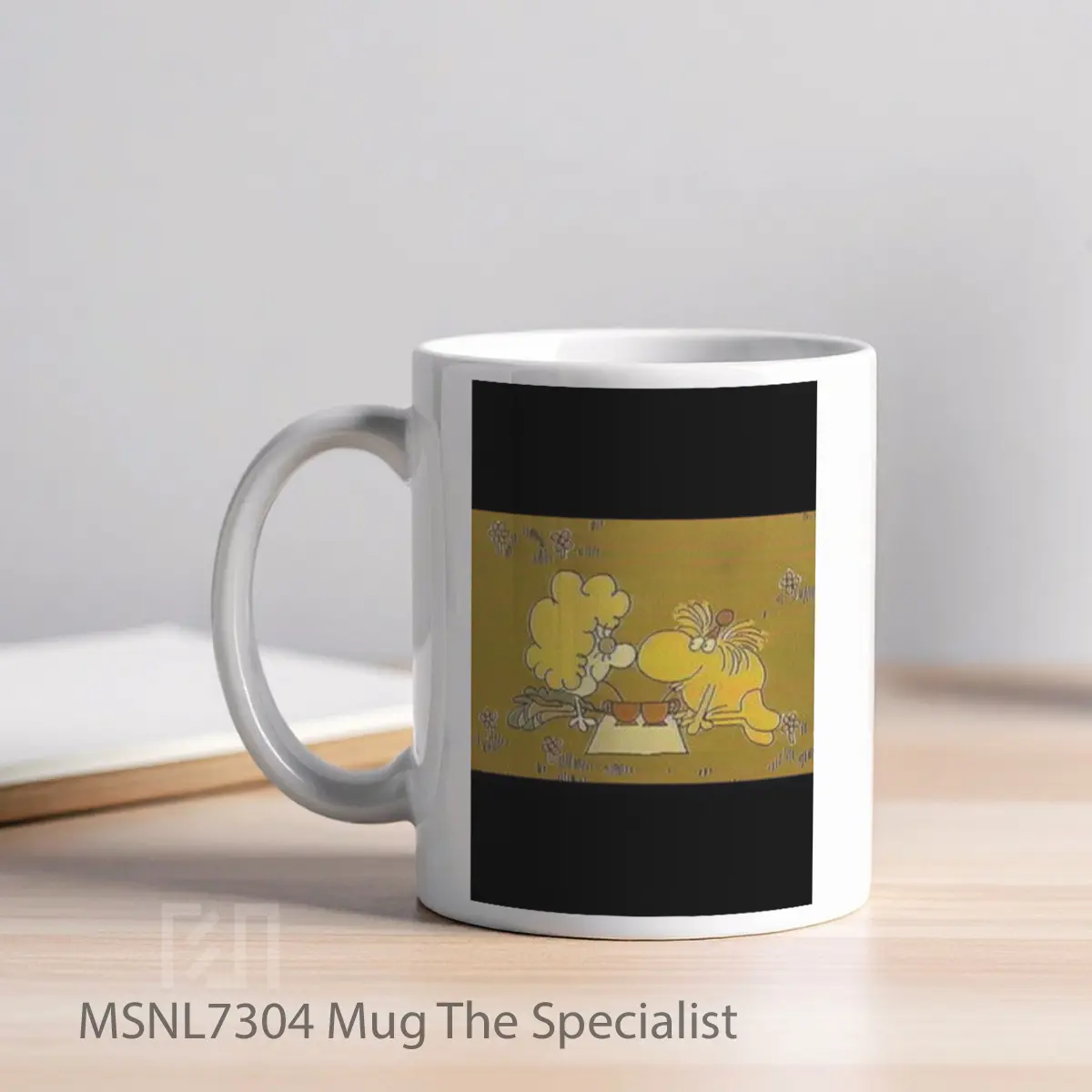 Mug The Specialist Gelas Keramik Tema Film MSNL7304 - Tampak Kiri